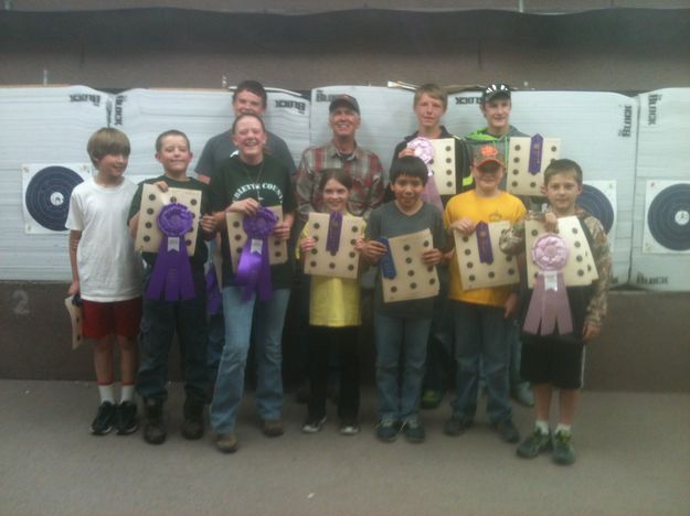 4-H County Shoot. Photo by Bob Rule, KPIN 101.1 FM Radio.