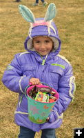 All done and baskets full. Photo by Terry Allen.