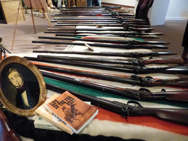 Black powder firearms. Photo by Pinedale Online.