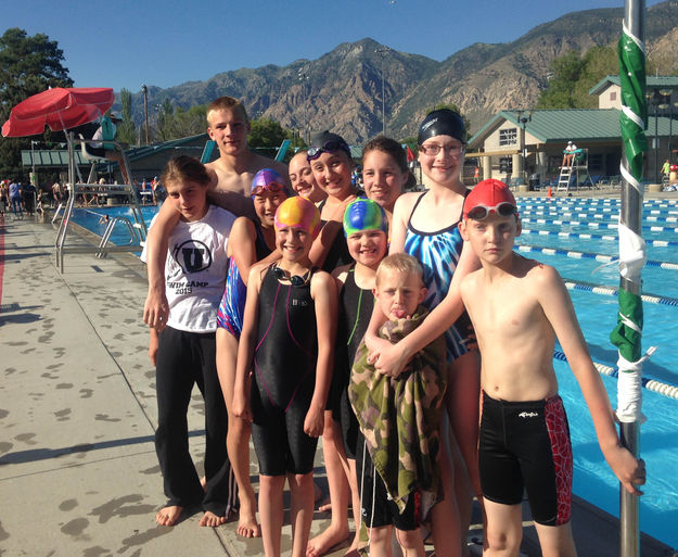 Sublette Swim Team. Photo by TJ Hunt.