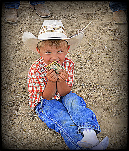 Grady Won Big. Photo by Terry Allen.