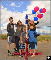 A Racing Family. Photo by Terry Allen.