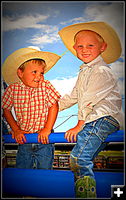 Boys on the Rail. Photo by Terry Allen.