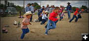 A Foot Race. Photo by Terry Allen.