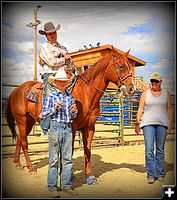 Spur Winner and Makers. Photo by Terry Allen.