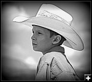 Young Cowboy. Photo by Terry Allen.