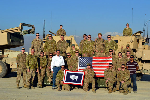 Wyoming National Guard. Photo by Senator John Barrasso.