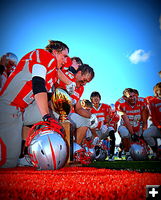 Taking a Knee. Photo by Terry Allen.