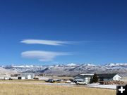 Spaceship clouds. Photo by Renee' Smythe.