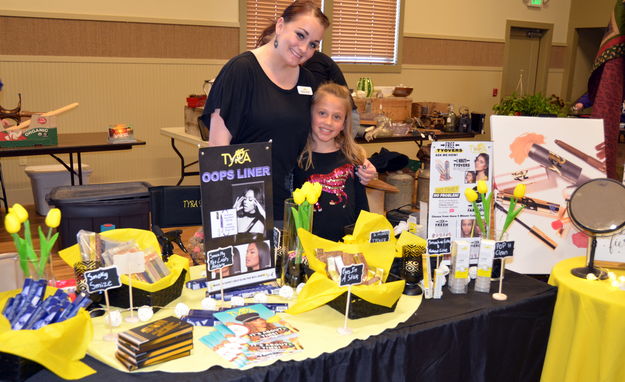 Makayla and Shyann. Photo by Terry Allen.