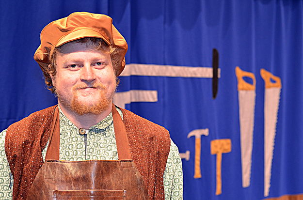 Geppetto in his Workshop. Photo by Terry Allen.