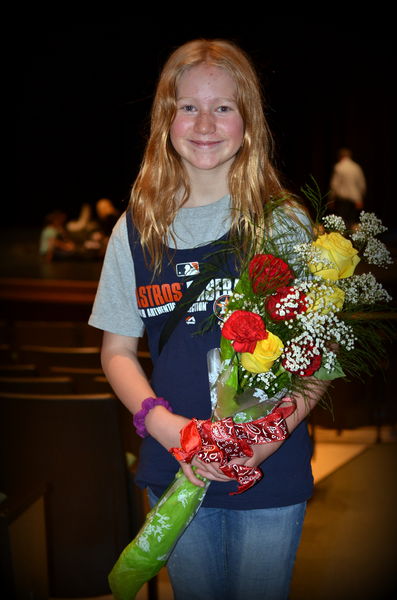 Sydney Wise played Pinocchio. Photo by Terry Allen.