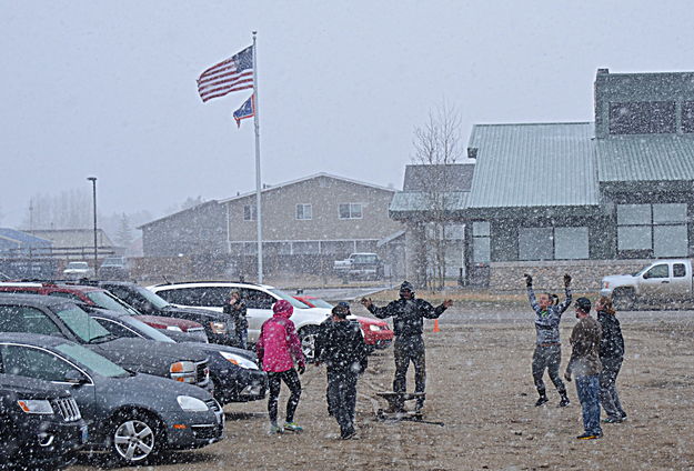 Weather Work. Photo by Terry Allen.