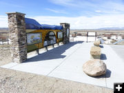 New Interpretive site. Photo by Pinedale Online.