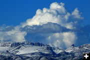 High mountains. Photo by Fred Pflughoft.