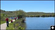 Game & Fish Helping Kids Fish. Photo by Terry Allen.