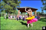 Learning How to Hula. Photo by Terry Allen.