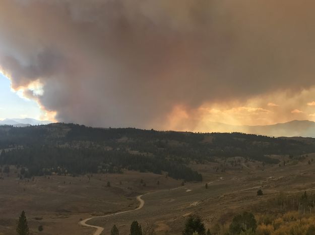 Roosevelt Fire. Photo by Bill Winney.