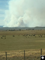 Roosevelt Fire Sept 22. Photo by Gabe Skorcz.