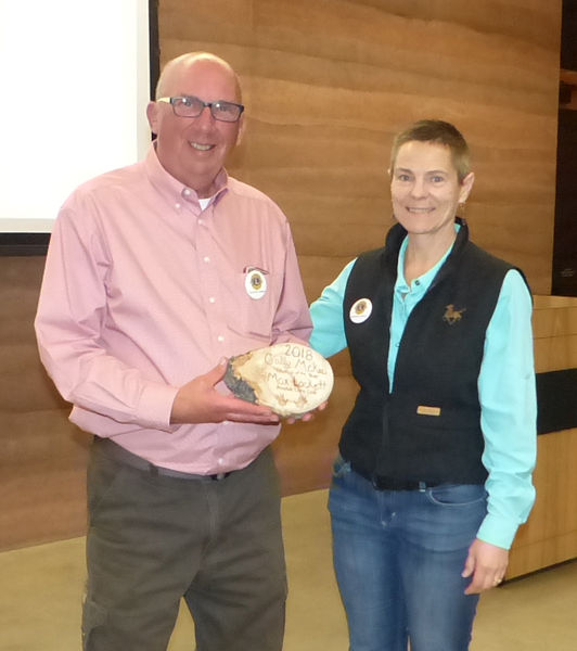 Max Lockett - Pinedale Lions Club. Photo by Dawn Ballou, Pinedale Online.