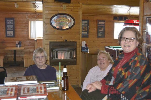 Maxine, Jonita and Ann. Photo by Cat Urbigkit.