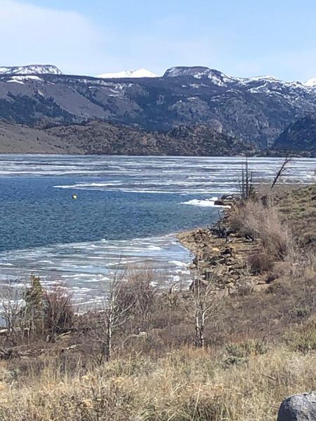 Near the shore. Photo by Pinedale Lions Club.