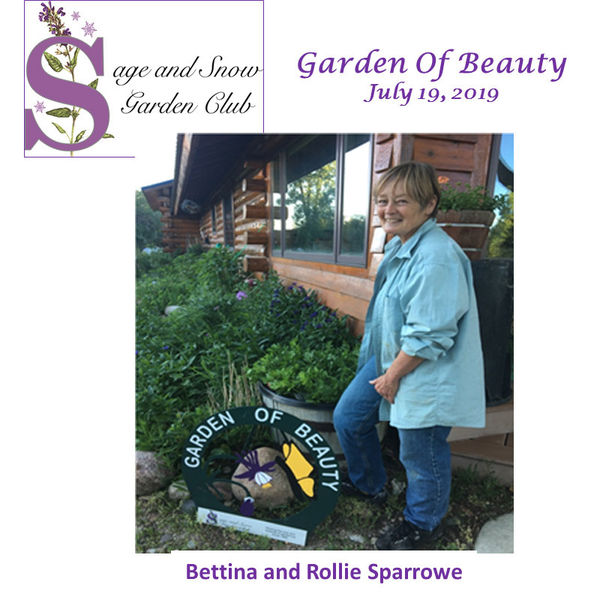 Bettina & Rollie Sparrowe. Photo by Sage & Snow Garden Club.