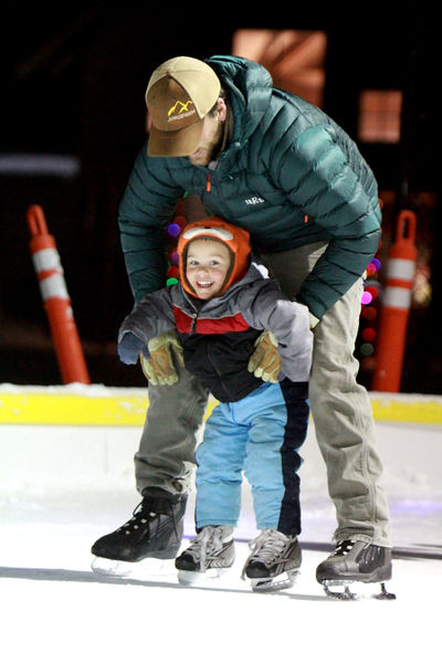 New ice rink. Photo by Town of Pinedale.