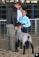 Showing at Fair. Photo by Pinedale Online.