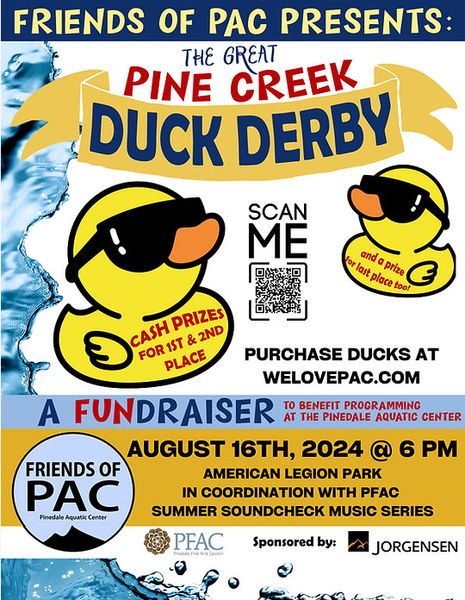 2024 Pine Creek Duck Derby. Photo by Friends of PAC.