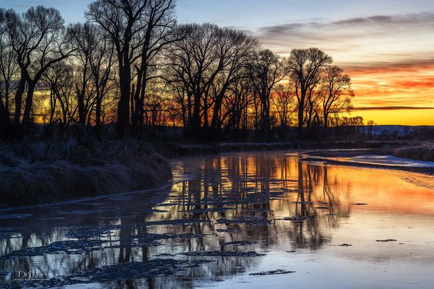 Another Incredible 7 Mile Sunrise. Photo by Dave Bell.