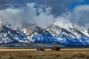 Stormy Teton Classic View. Photo by Dave Bell.