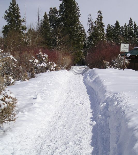 Park Path. Photo by Pinedale Online.