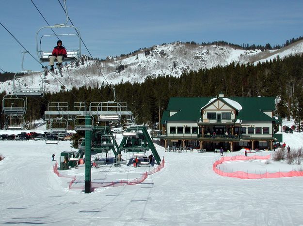 White Pine Ski Lodge. Photo by Pinedale Online.