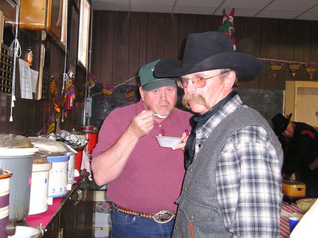 Chili Judging. Photo by Pinedale Online.