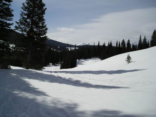 Horse Creek Sledding Area. Photo by Alan Svalberg.