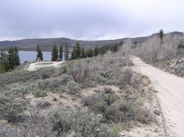 Half Moon Boat Launch. Photo by Pinedale Online.