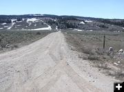 Road into Whiskey Grove. Photo by Pinedale Online.