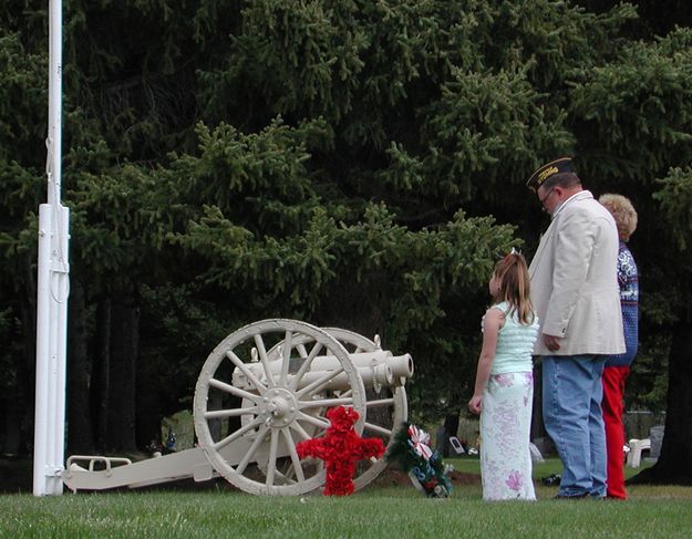 Moment of Silence. Photo by Pinedale Online.