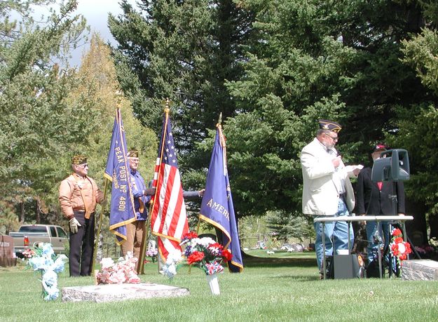 Prayer. Photo by Pinedale Online.