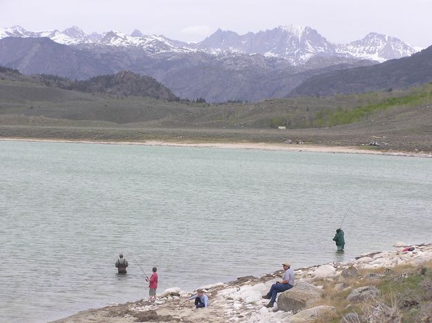 Soda Lake Opening Day. Photo by Pinedale Online.