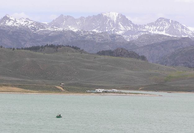 Lake to themselves. Photo by Pinedale Online.