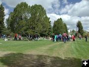 Memorial Day Crowd. Photo by Pinedale Online.