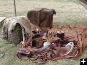 Mountain man gear. Photo by Pinedale Online.