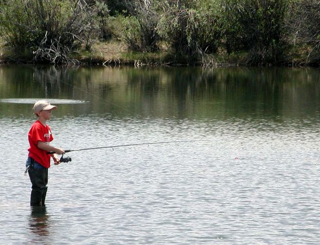 Hip Waders. Photo by Pinedale Online.