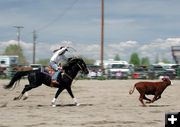 Calf Roper. Photo by Pinedale Online.