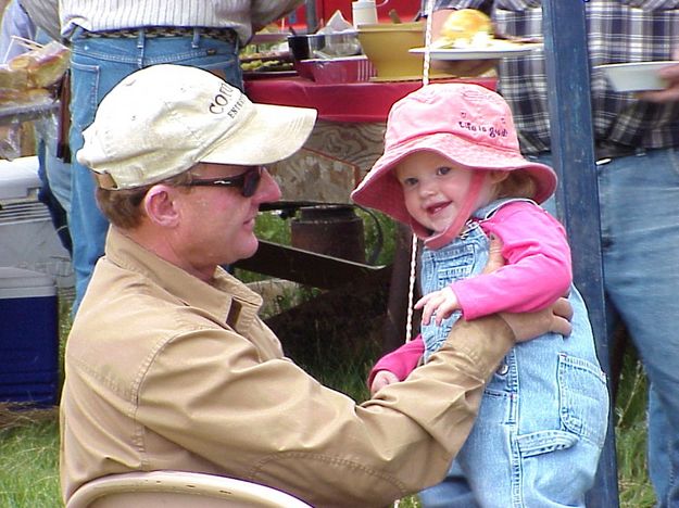 Mike and Aurora. Photo by Pinedale Online.