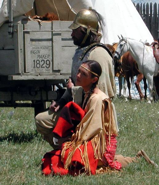 Jim Bridger & Wife. Photo by Pinedale Online.