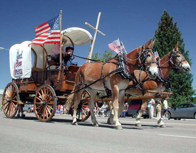 God Bless America. Photo by Pinedale Online.