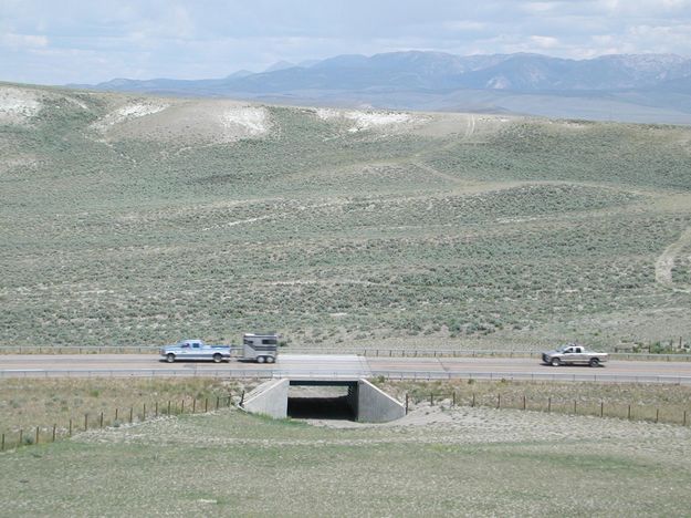 Close-up of Underpass. Photo by Pinedale Online.